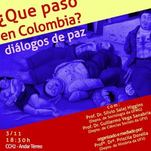 Evento Diálogos de Paz na Colômbia